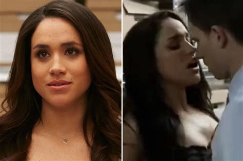 meghan markle nude naked|Meghan Markles unexpected reaction to Suits actors nude scene